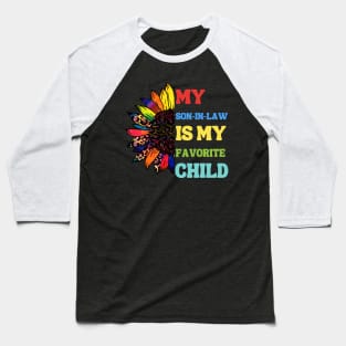 My Son In Law Is My Favorite Child Baseball T-Shirt